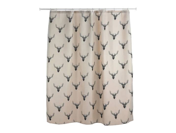 Duschvorhang Cervo, Johann Jakob, crème, Polyester