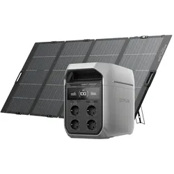 EcoFlow DELTA 3 Serie Tragbare Powerstation - DELTA 3 Plus / 400 W Tragbares Solarpanel