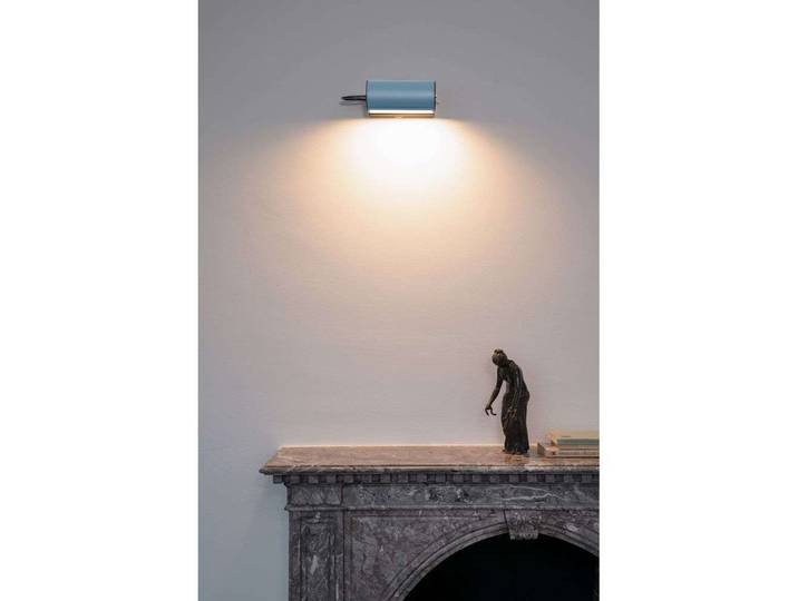 Applique Cylindrique Petite Wandlampe, blau - Nemo Lighting - Schlafzimmer - Vintage