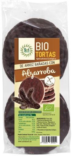 Sol Natural 6 Units carob Bio 100 gr 100 gr