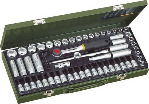 Proxxon Industrial Steckschlüsselsatz metrisch 3/8 (10 mm) 65teilig 23112