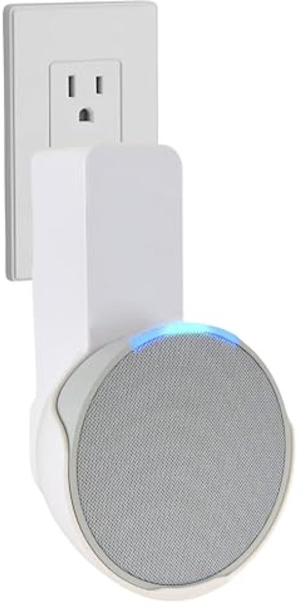 Wit wandhouder voor Smart Home luidsprekers van Google en Pop