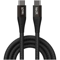2x Isdt USB-C PD Kabel 100 W, 1.2 m (1.20 m, USB 3.2 Gen 2, 100 W), USB Kabel