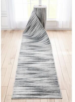 Well Woven Custom Size Runner Apollo Holden Modern Abstract Stripes Hallway Rug