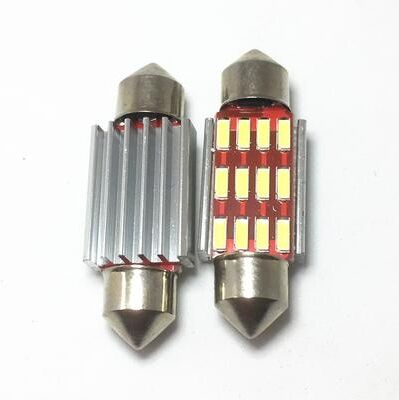 Inspire Daily Merch LED Car Interior Dome Lamp Auto Festoon Lights For Reading Bulb 41mm