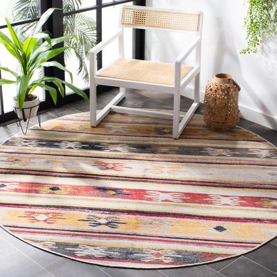 SAFAVIEH Montage Saadia Indoor/ Outdoor Waterproof Patio Backyard Rug