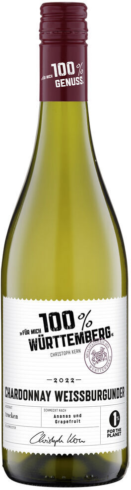 Chardonnay/Weissburgunder 2022 Für mich 100% Württemberg