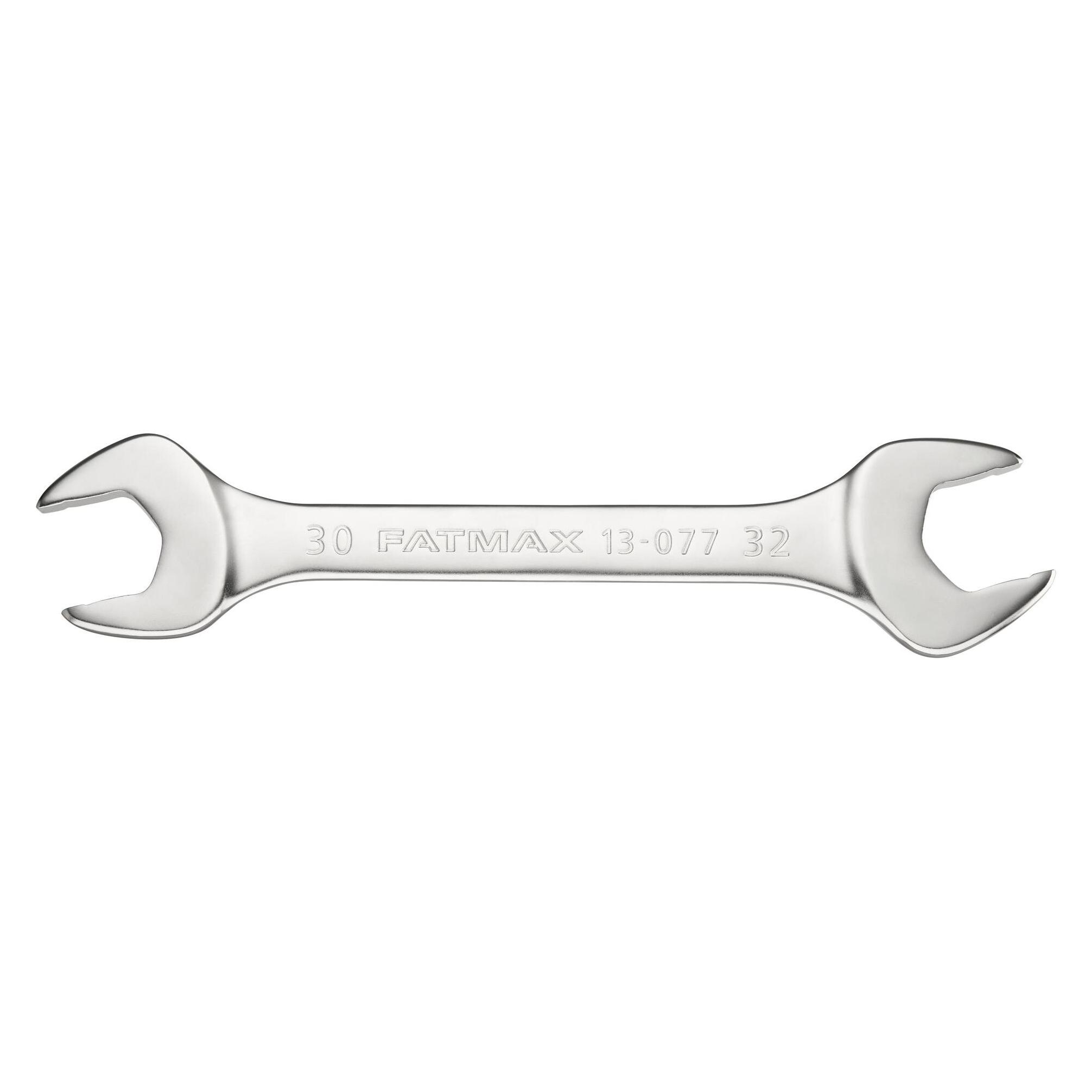 Stanley FatMax Doppel-Maulschlüssel FMMT13077-0 (30 x 32 mm, 15 degree gekröpft, mit Anti-Rutsch-Pro (FMMT13077-0)
