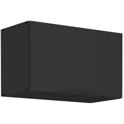 Küchen Kurzhängeschrank 60 cm SIENA Schwarz Küche Küchenzeile Küchenblock