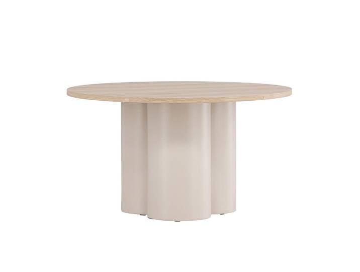 Olivia Table Basse Ø80 Cm Naturel.