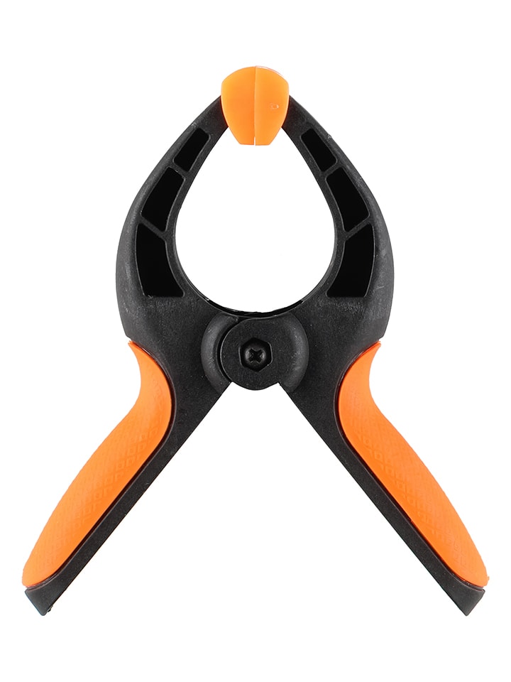 Tarmo Federklemme in Orange/ Schwarz - (H)17 cm - onesize