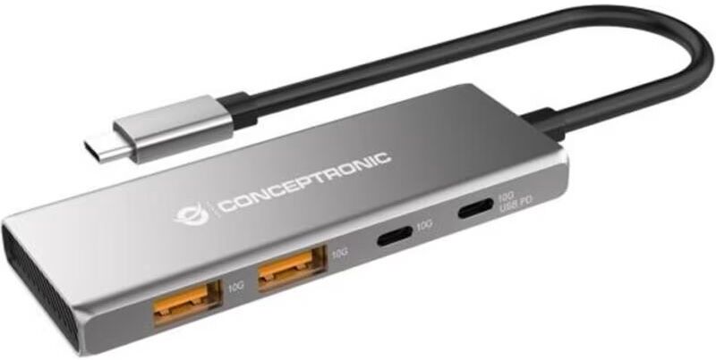 Conceptronic Hub Usb Tipo C Hubbies15g 4 Puertos Talla Única Unisex