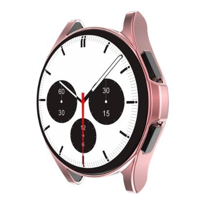 Cover-Discount Galaxy Watch 4 46mm - Gummi Schutz Case pink (SYA001596401B)