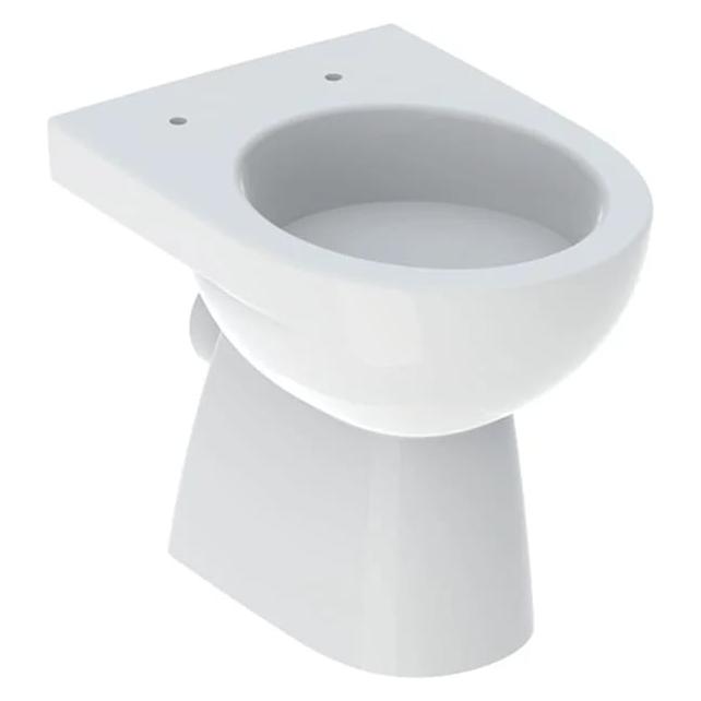 Geberit Stand-WC Renova Tiefspler mit Splrand wei ohne WC-Sitz 500810012 (500810012)
