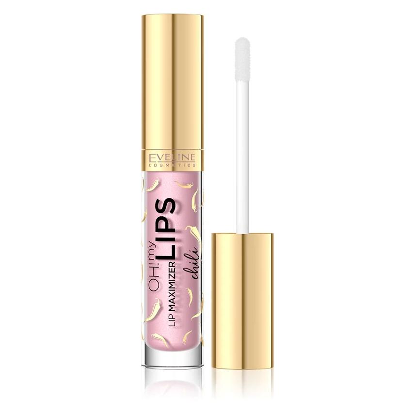 Eveline Oh My Lips Lip Maximizer Lip Gloss From Hyaluronic Acid Chili 4.5Ml (Chili) (081904)