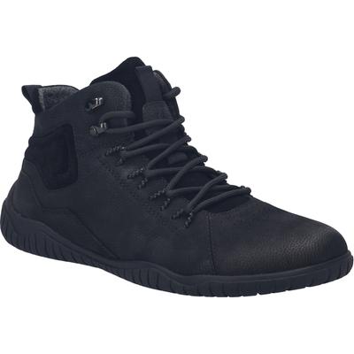 Stiefelette JOSEF SEIBEL "Wallace 03, schwarz", Herren, Gr. 44, schwarz, Obermaterial: 100% Rindsleder Leather cow., Schuhe Stiefelette