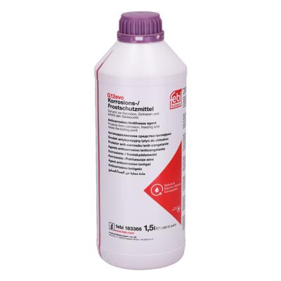 FEBI BILSTEIN Frostschutz Korrosions- / Frostschutzmittel G12evo (Konzentrat) [1,5 L] 183366 für Fiat VW