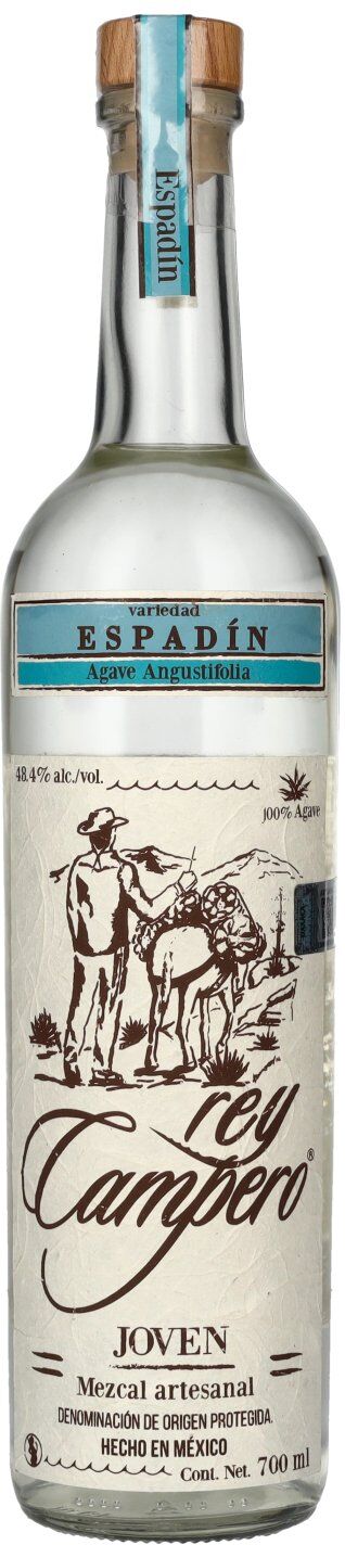 Rey Campero Mezcal ESPADÍN 48,4% Vol. 0,7l