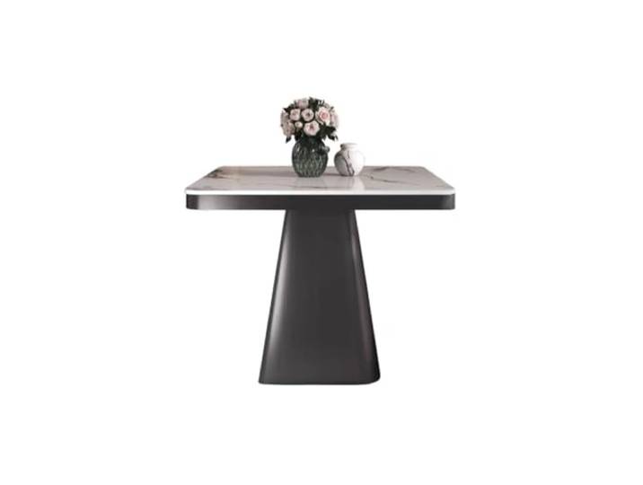 ksjdieunf Couchtisch Moderner Quadratischer Tisch Aus Steinplatten, Kleiner Couchtisch, Wohnzimmersofa, Balkon Tische for Wohnzimmer(A)