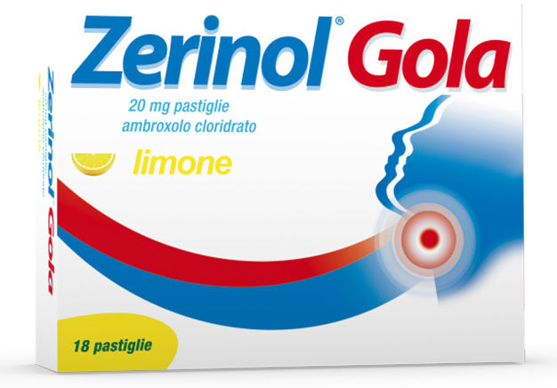 Zentiva Italia Zerinol Gola Limone 18 Pastiglie 20mg