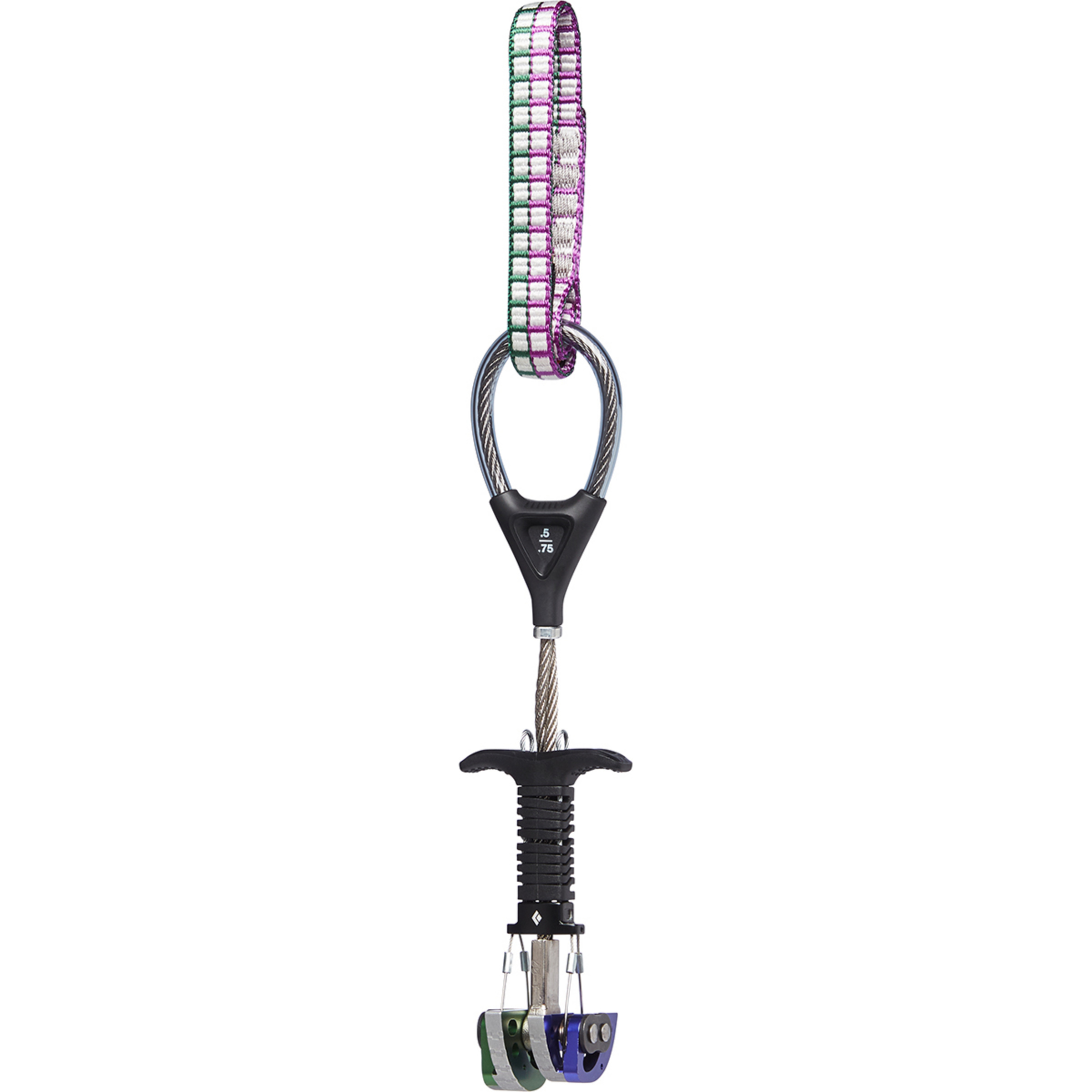 Black Diamond Camalot Z4 Offset Friends & Klemmgeräte lila Größe .4-5-gray/purple Alpinklettern