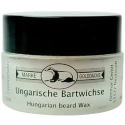 Bartwichse ung. in der Glasdose Golddachs