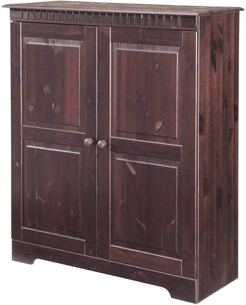 Marlow Home Co. Amiin 86cm Sideboard Havana/Lacquer 100cm H X 86cm W X 35cm D