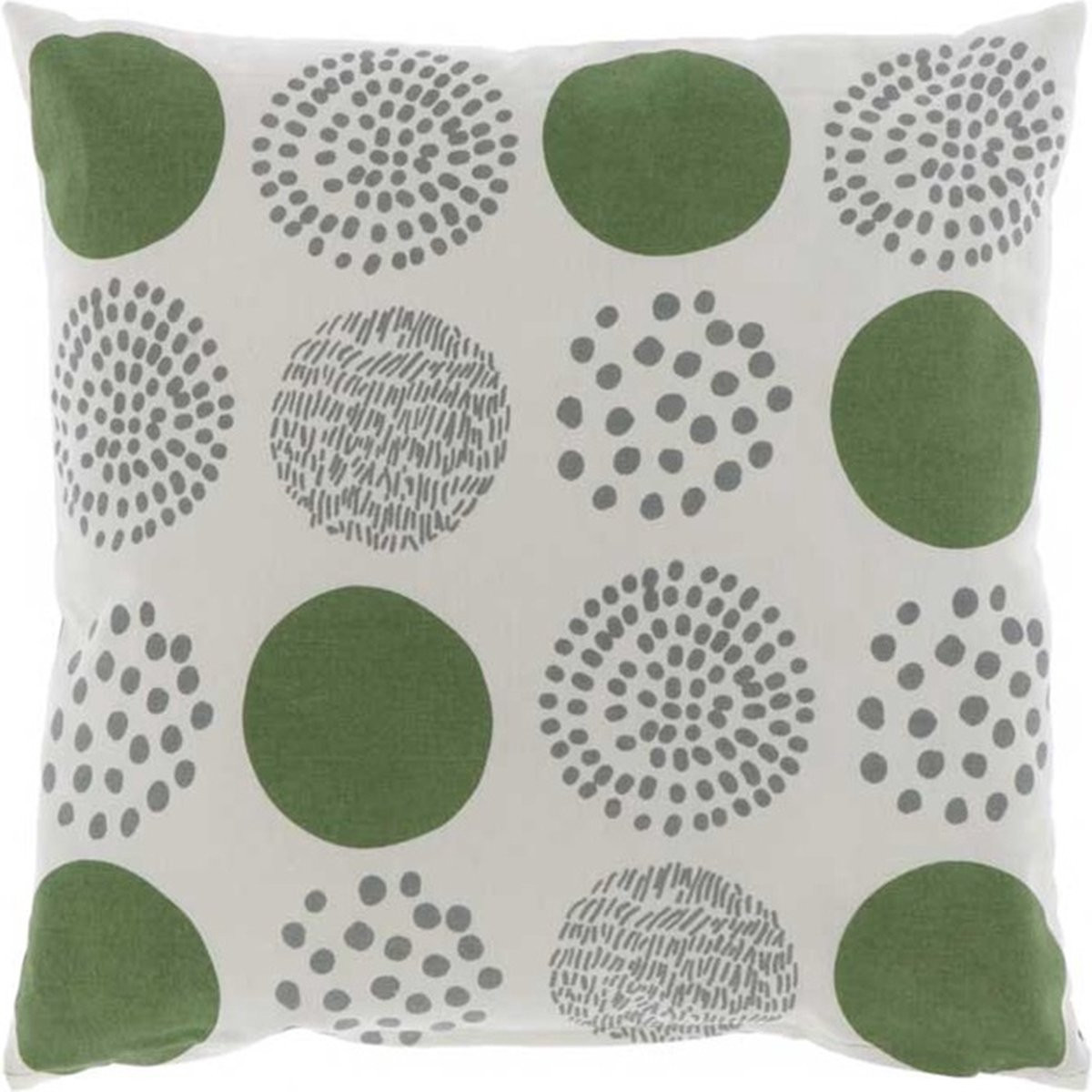 D- Unique Living Kussen Ties Pesto 45x45 cm