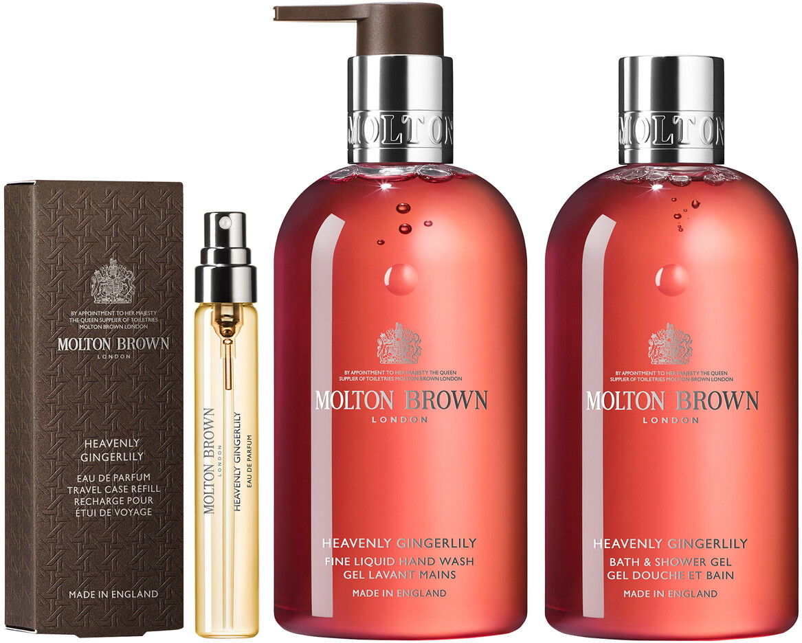 610ml MOLTON BROWN Wash & Fragrance Set (Handwash 300ml + Showergel 300ml + EdP 10ml)