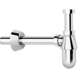 Flaschensiphon kunststoff chrom 11/4'' DN32