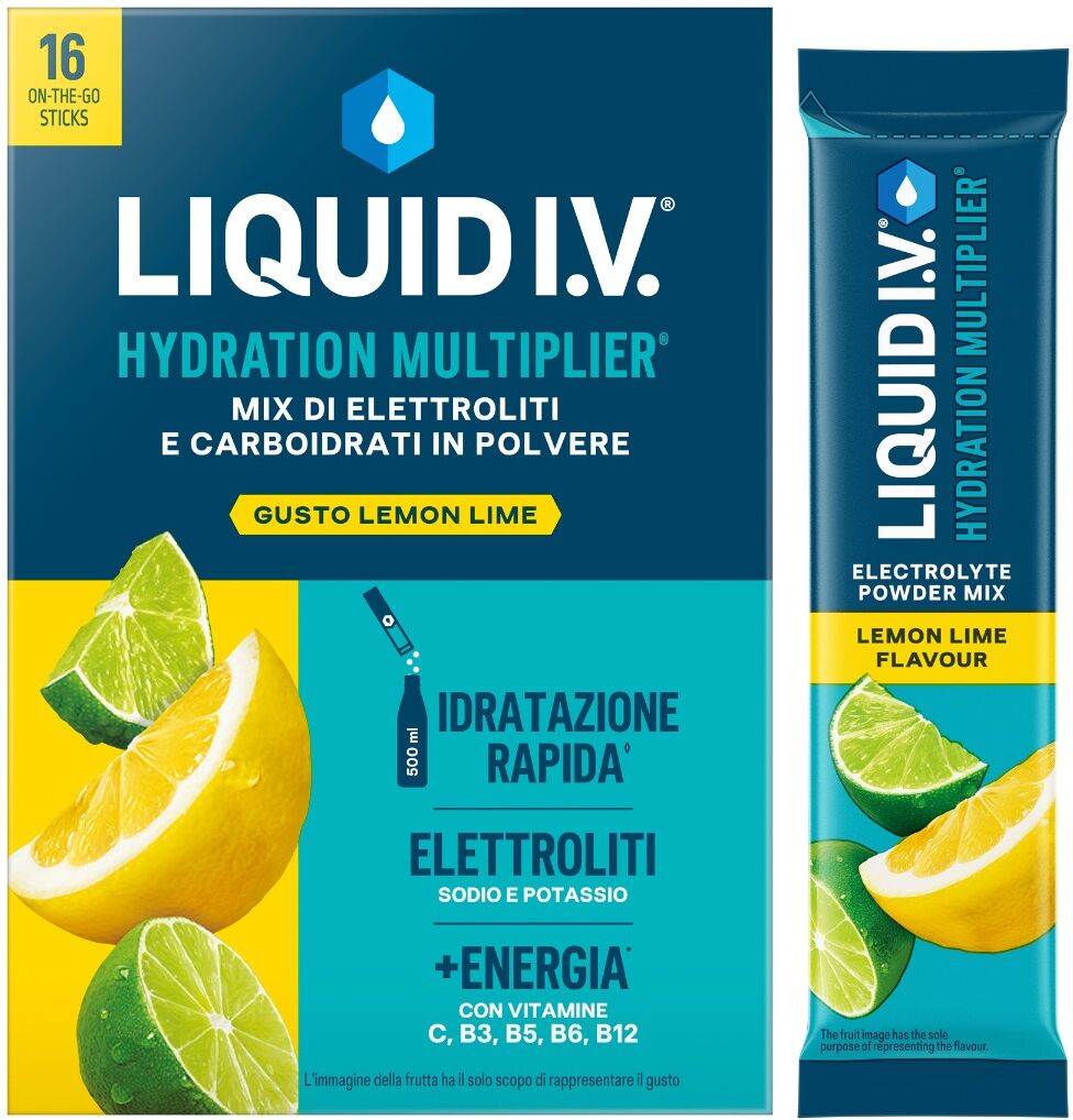 Equilibra Hydration Multiplier Lemon Lime 16 Stick