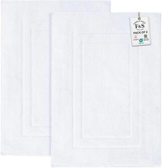 Feather & Stitch New York Feather and Stitch NY 1000 GSM Absorbent Cotton Bath Mat