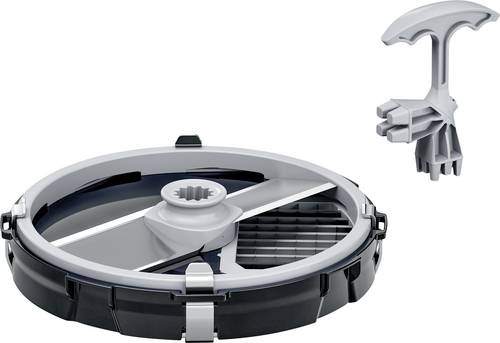 Bosch Würfelschneider für Küchenmaschine Serie 6 und 8 Würfelschneider Schwarz, Grau