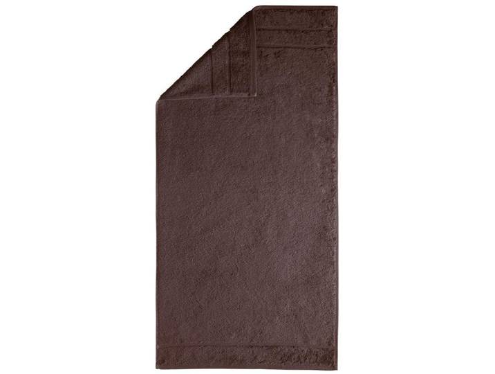 Handtücher EGERIA Prestige , braun, B:50cm L:100cm, Walkfrottee, Obermaterial: 100% Baumwolle, Handtücher, Handtücher, Uni Programm mit Streifenbordüre, SUPIMA Baumwolle