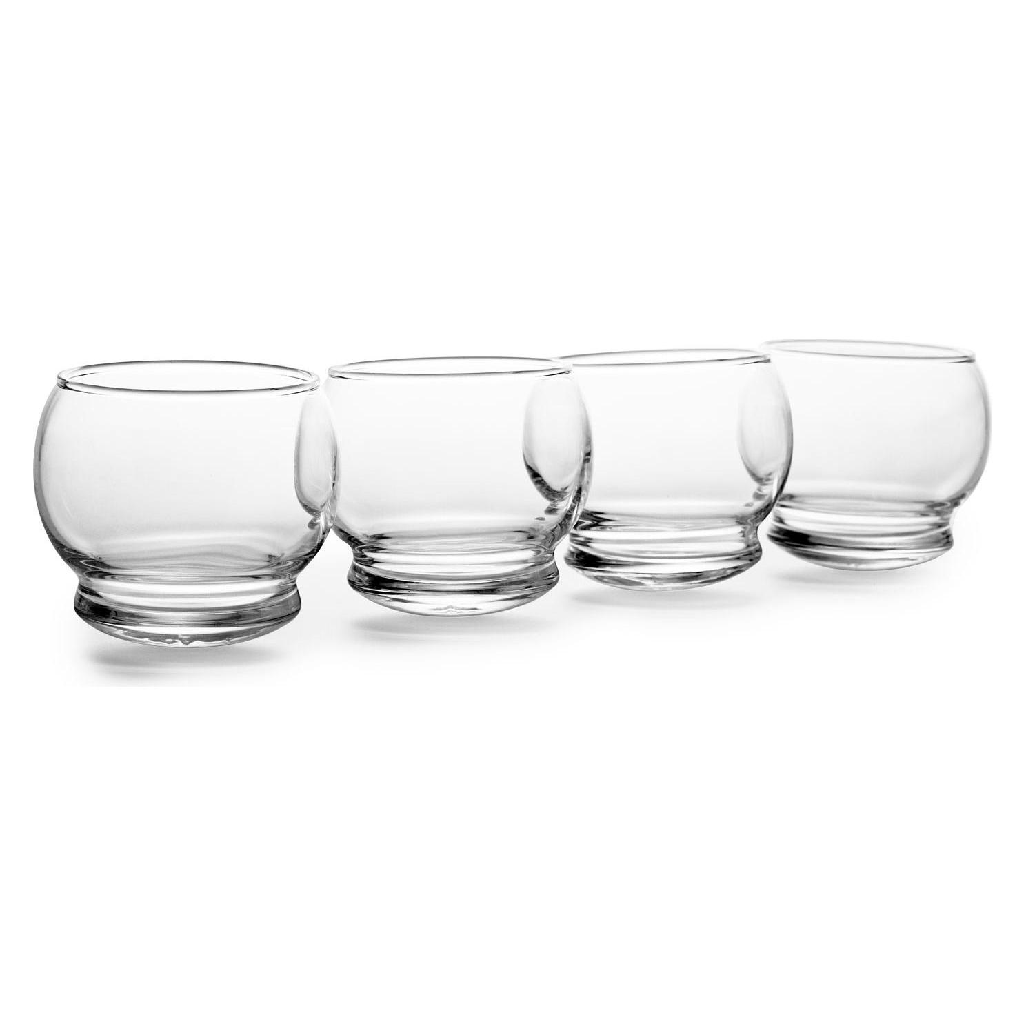 Normann Copenhagen Rocking Glass (2.50 dl, 4x) (120800) Mindestbestellmenge: 6 Stück