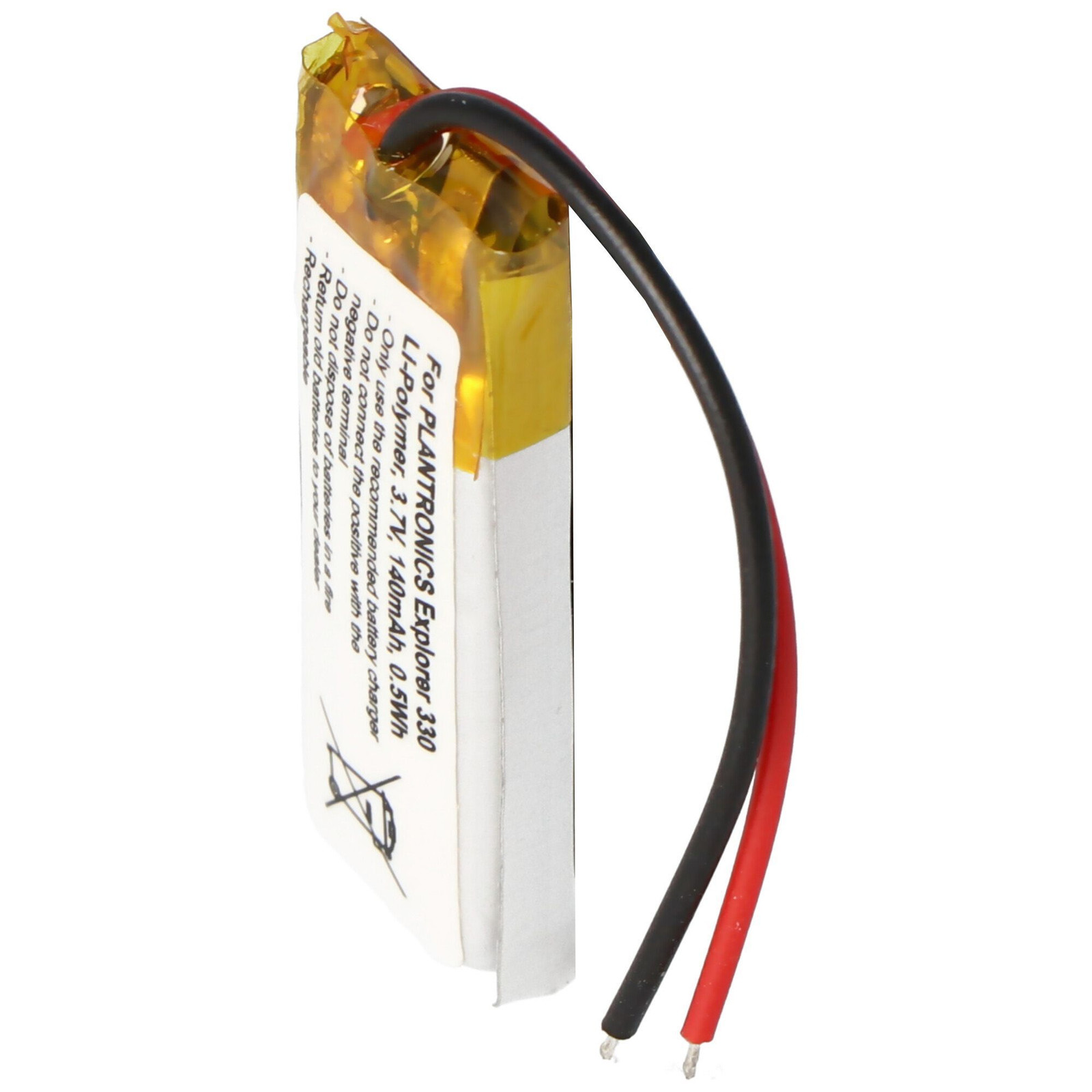 AccuCell vervangende batterij voor Plantronics Explorer 330 340 350 360 370 390 395 - 3.7V 140mAh