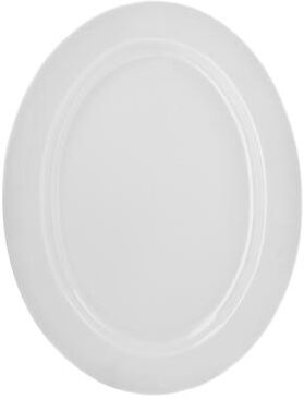 10 Strawberry Street Royal White Oval Platter