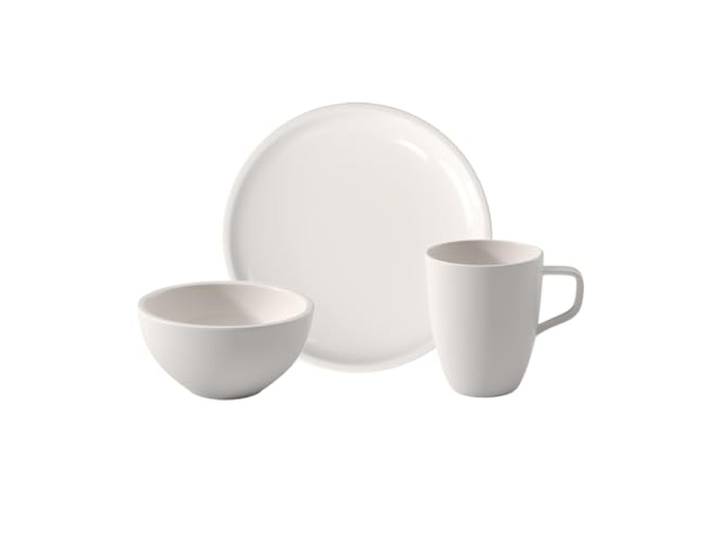 Villeroy & Boch – Artesano Original Frühstücksset Für Zwei Personen, 6 Teilig, Geschirr Set, Premium Porzellan, Weiß, Spülmaschinengeeignet