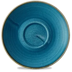 Churchill1795 Churchill Stonecast Cappuccino Untertasse 15,6 cm, Java Blue