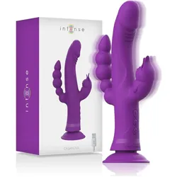 Intense, Vibrator, Casanova Vibrator Rabbit Silicone Triple Engine Purple