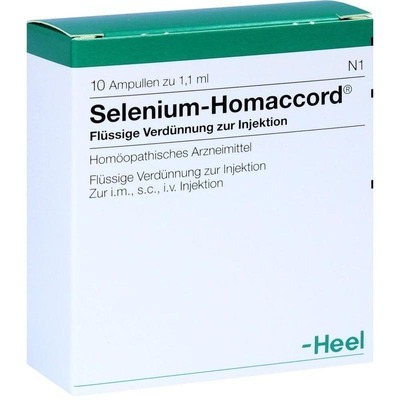 Biologische Heilmittel Heel GmbH SELENIUM HOMACCORD Ampullen 10 St 00927783