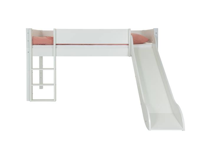Kinderbett Elina weiss Holzwerkstoff, massiv 90 x 200 cm