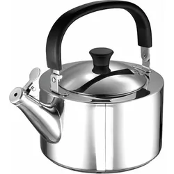 Schulte-Ufer Cindy Flötenkessel 18 cm, Wasserkocher, Silber