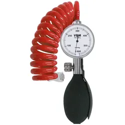 Tourniquet-Handgebläse mit Manometer 600 mmHg