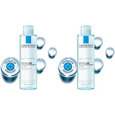 Effaclar klär.Reinigungsfluid Neu 2x 2x200 ml Gesichtswasser