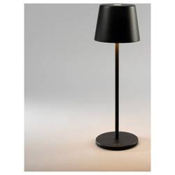 Konstsmide 7888-750 Vence LED-Akku-Tischlampe Schwarz