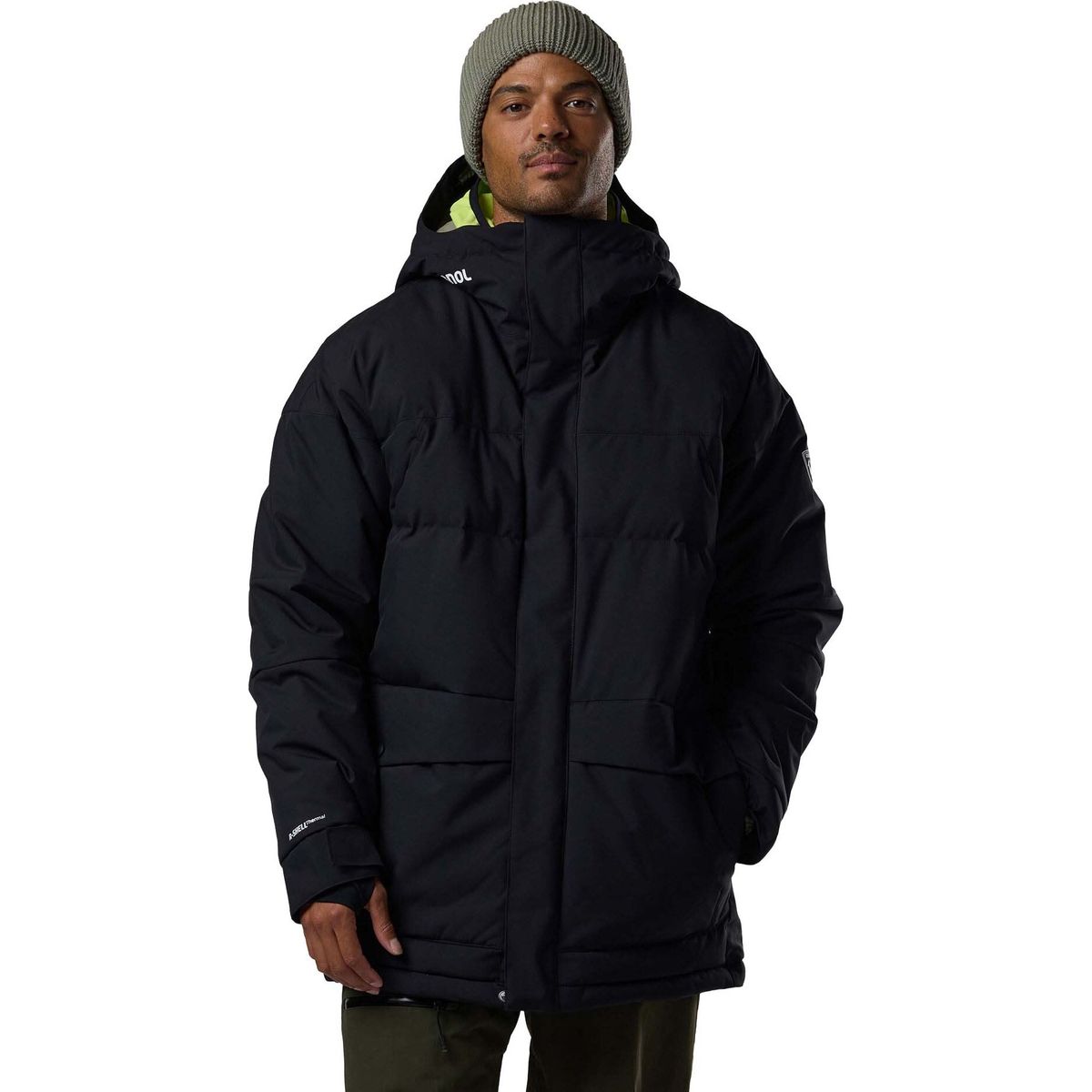 Rossignol Mittens Puffy Insulated Ski Parka black (200) S RLPMJ32 20000S