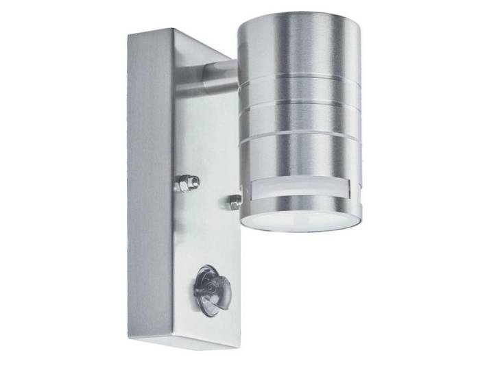 Aussenwandleuchte Metro, Schwarz, Metall, Kunststoff, 15x11x7 cm, Europäischer Sicherheitsstandard, IR Bewegungsmelder, Lampen & Leuchten, Außenbeleuchtung, Außenleuchten