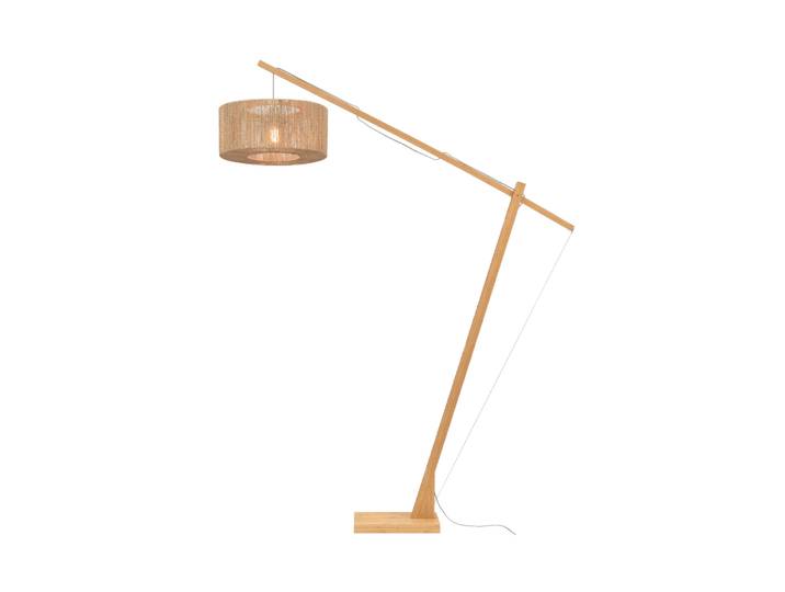 GOOD&MOJO - Lampadaire Iguazu - Bambou/Jute - 165x50x207cm pour salon\, chambre à coucher