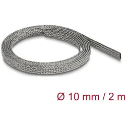 DELOCK Geflechtschlauch zur EMI Abschirmung 2 m x 10 mm